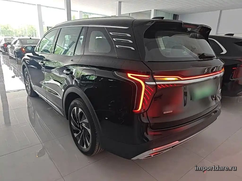 HONGQI HS7 PHEV 2025 — 100 км, чёрный, Китай — под ключ — фото 5