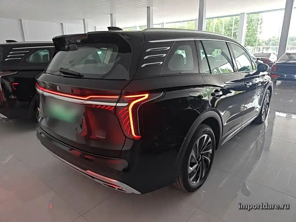 HONGQI HS7 PHEV 2025 — 100 км, чёрный, Китай — под ключ — фото 7