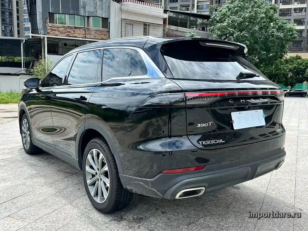 CHERY TIGGO 8 L 2025 — 7 000 км, чёрный, Китай — под ключ — фото 9