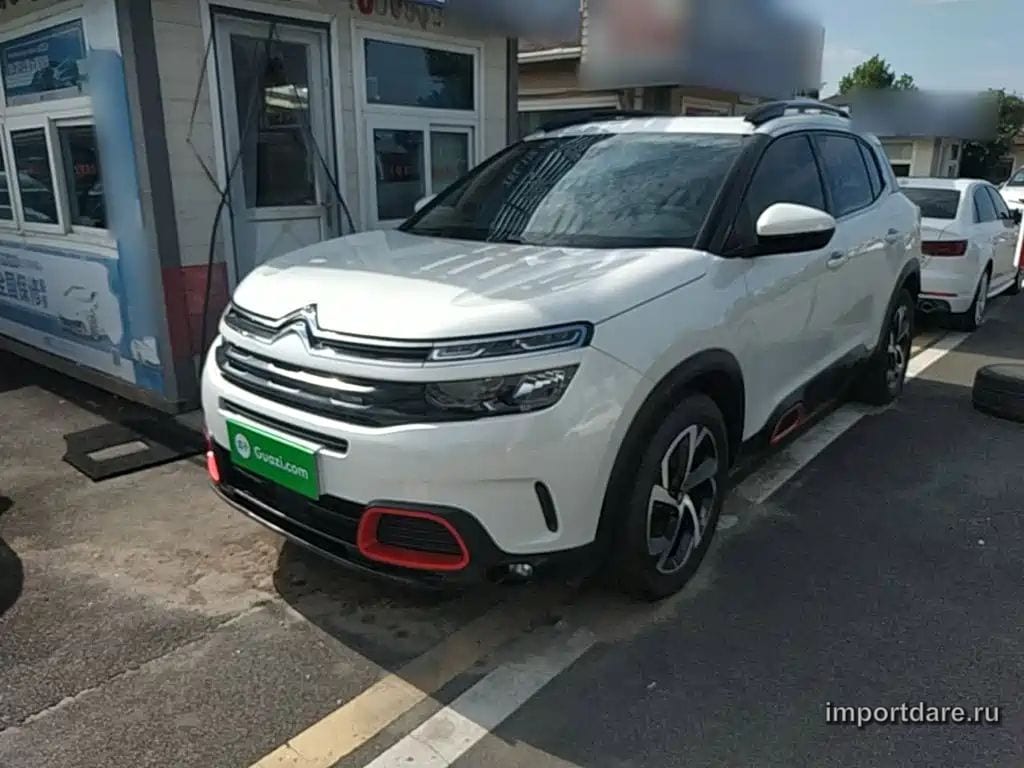 CITROEN C5 AIRCROSS 2018 — 92 000 км, белый, Китай — под ключ — фото 1
