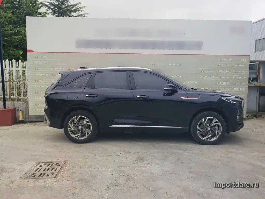 HONGQI HS3 PHEV 2025 — 8 500 км, чёрный, Китай — под ключ — фото 4