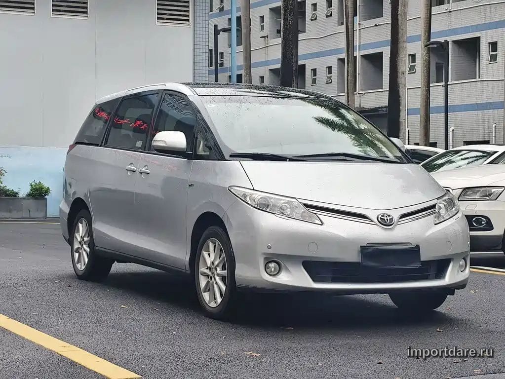 TOYOTA PREVIA 2015 — 180 000 км, серебристый, Китай — под ключ — фото 3