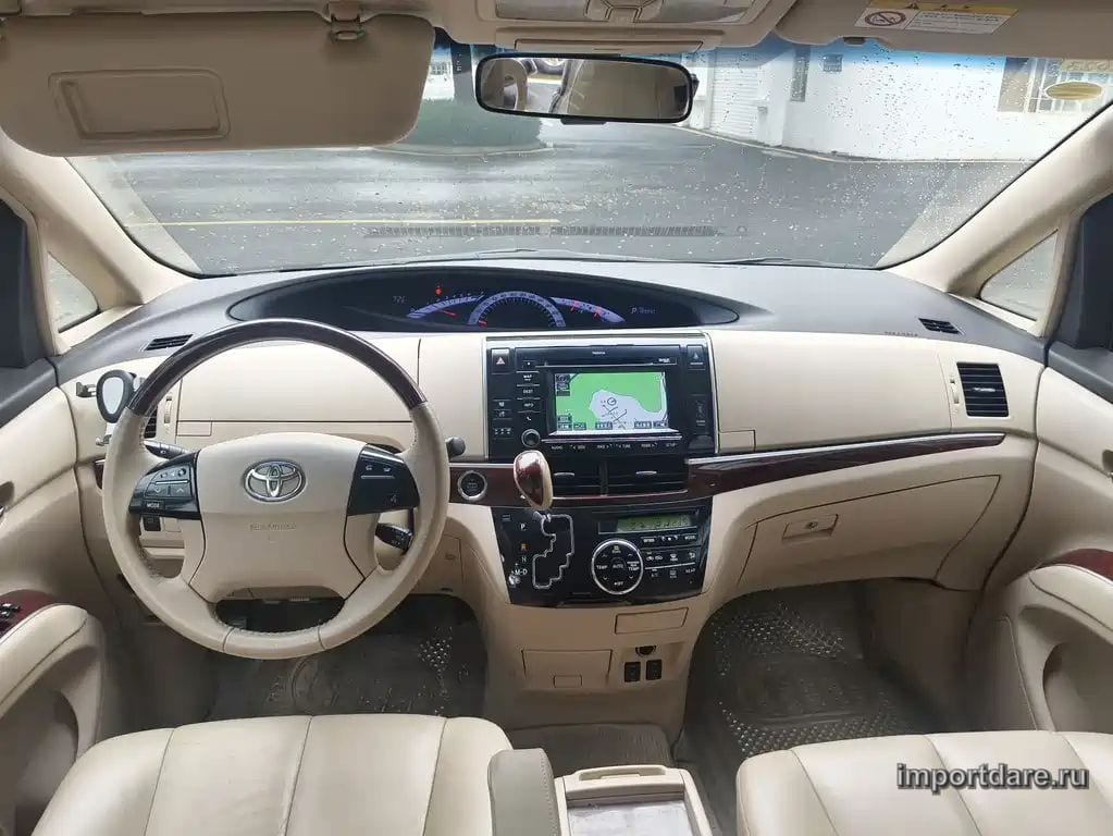 TOYOTA PREVIA 2015 — 180 000 км, серебристый, Китай — под ключ — фото 6