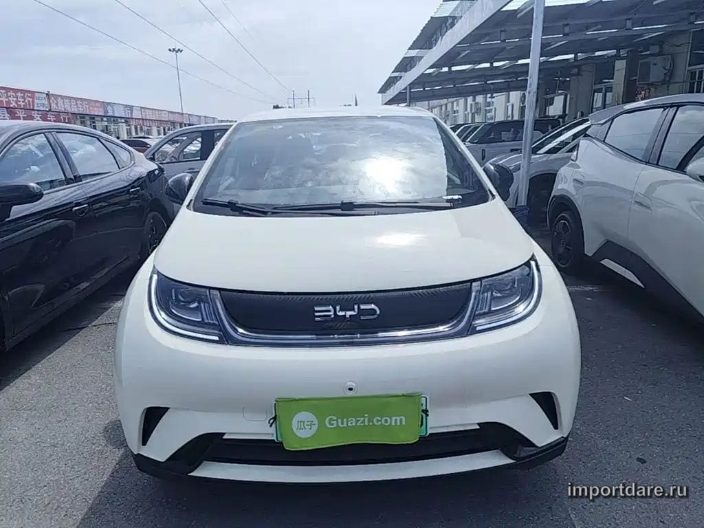 BYD DOLPHIN 2026 — 100 км, жёлто-оранжевый, Китай — под ключ — фото 3