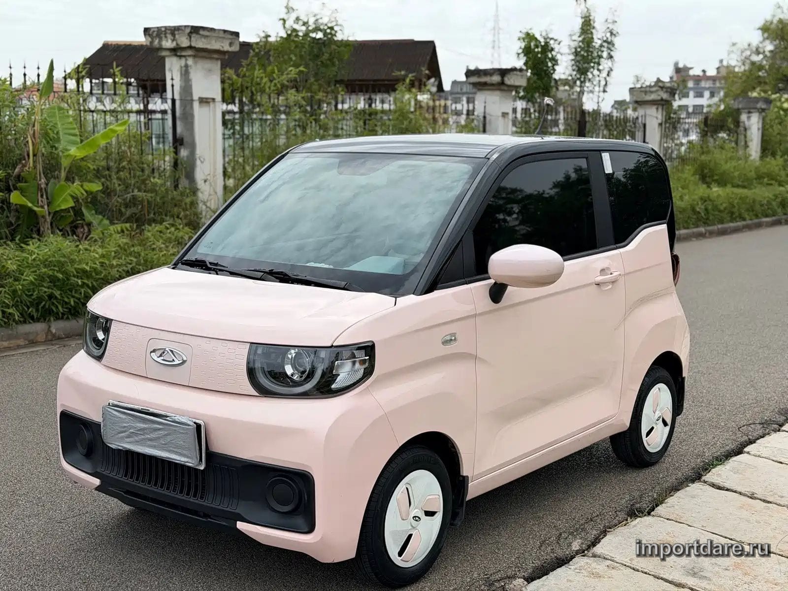 CHERY QQ ICE CREAM 2023 — 27 000 км, пурпурный, Китай — под ключ — фото 1