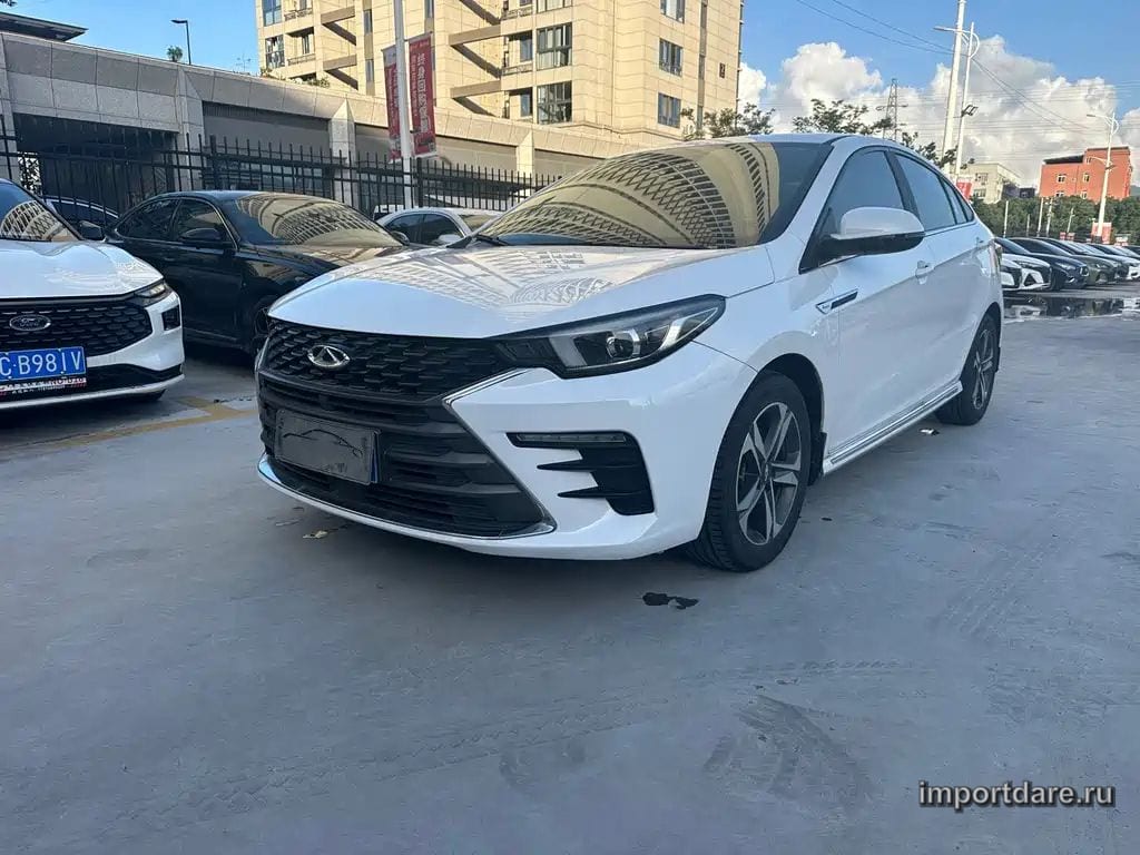 CHERY ARRIZO 5 PLUS 2021 — 50 000 км, белый, Китай — под ключ — фото 1