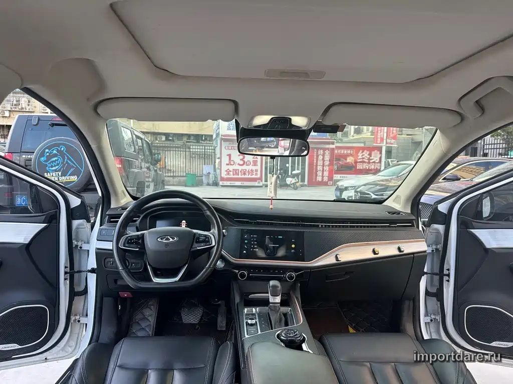 CHERY ARRIZO 5 PLUS 2021 — 50 000 км, белый, Китай — под ключ — фото 11