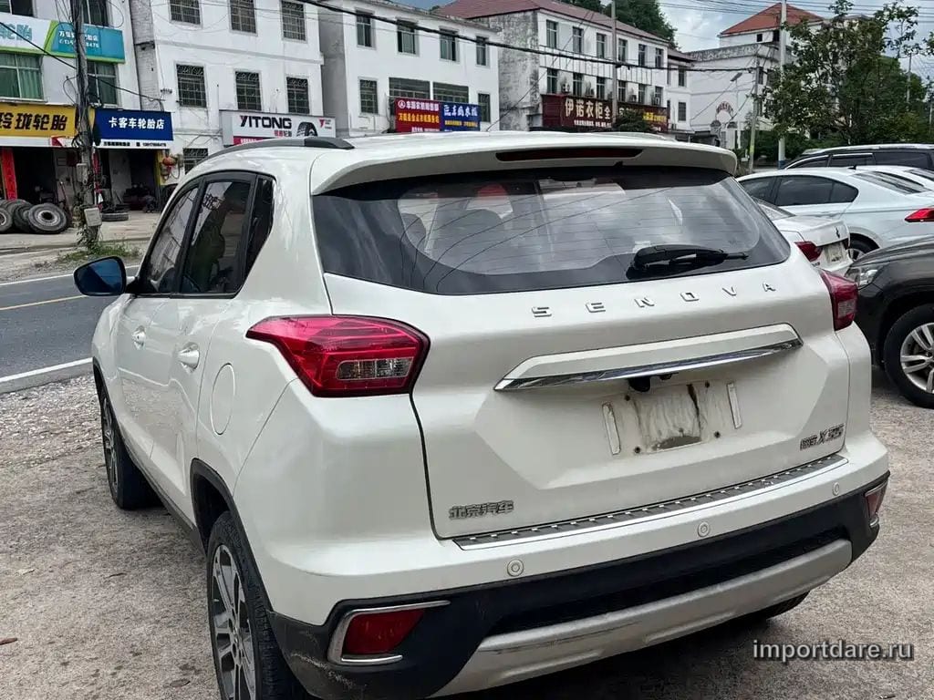 BAIC SENOVA X35 2017 — 73 000 км, белый, Китай — под ключ — фото 7