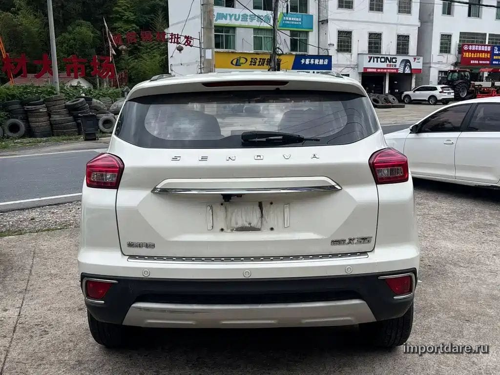BAIC SENOVA X35 2017 — 73 000 км, белый, Китай — под ключ — фото 8