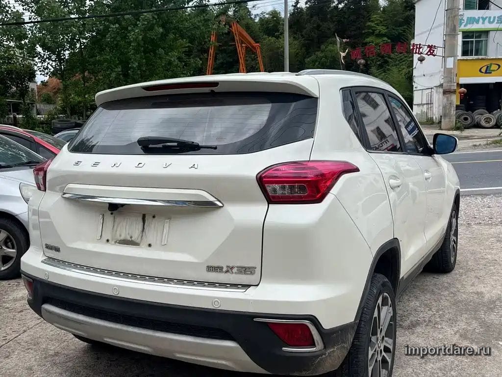 BAIC SENOVA X35 2017 — 73 000 км, белый, Китай — под ключ — фото 9