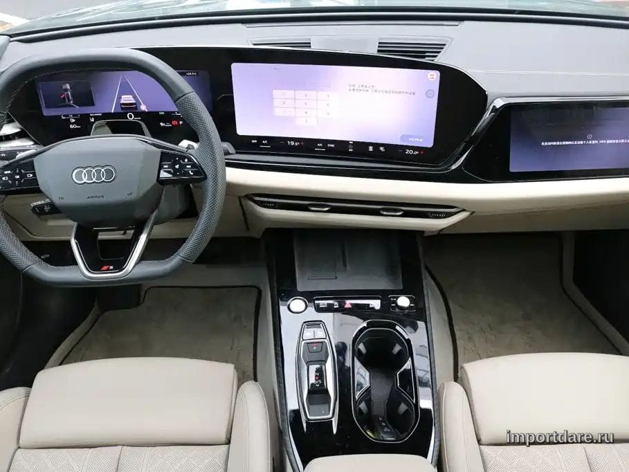 AUDI A5L 2025 — 3 000 км, зелёный, Китай — под ключ — фото 9