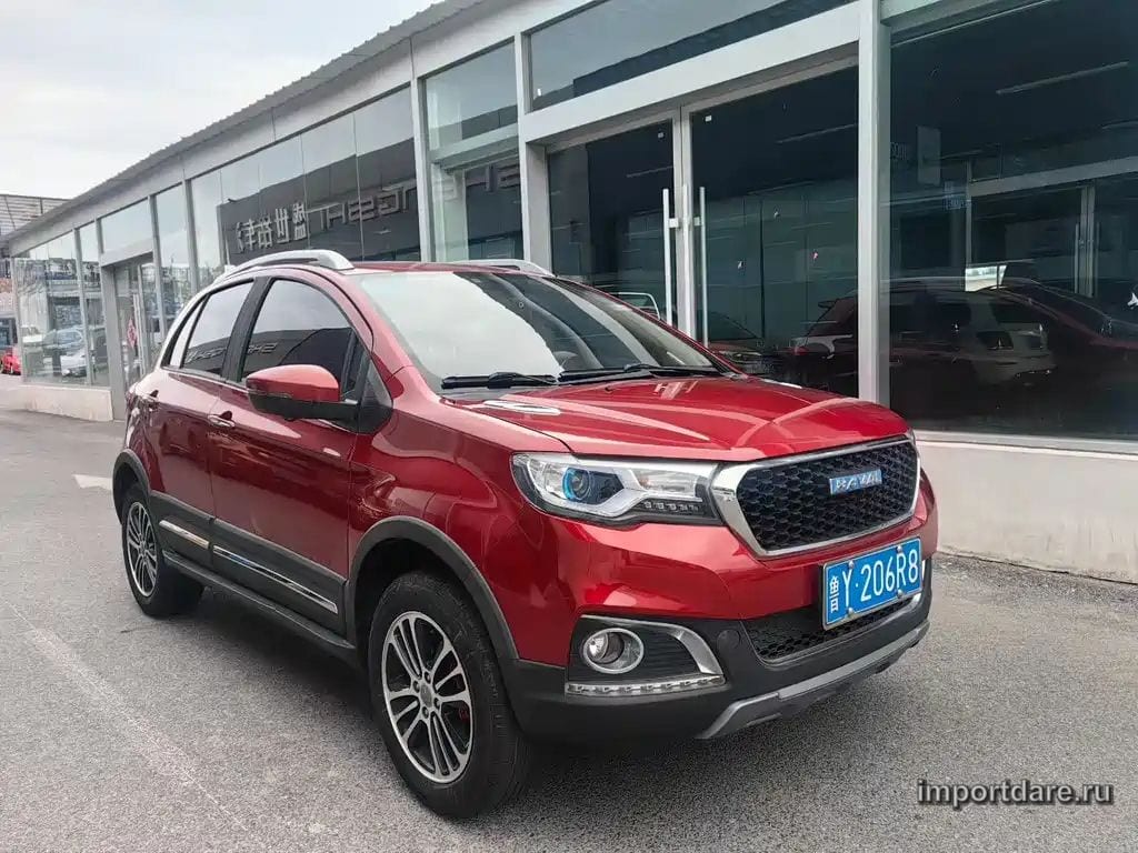 HAVAL H1 2017 — 80 000 км, пурпурный, Китай — под ключ — фото 3