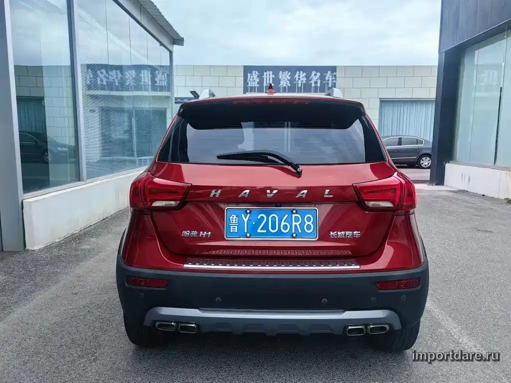 HAVAL H1 2017 — 80 000 км, пурпурный, Китай — под ключ — фото 5
