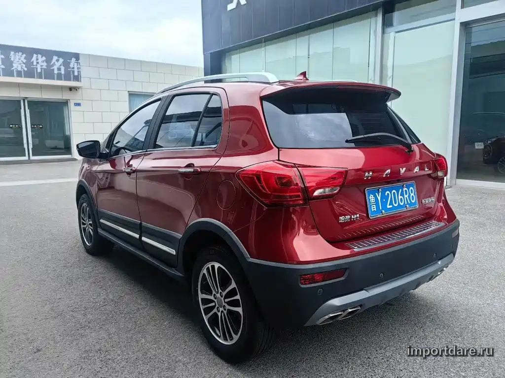 HAVAL H1 2017 — 80 000 км, пурпурный, Китай — под ключ — фото 6