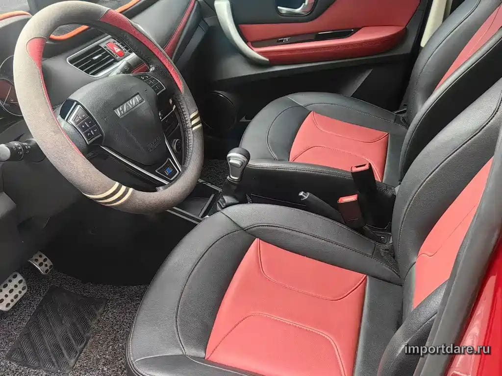 HAVAL H1 2017 — 80 000 км, пурпурный, Китай — под ключ — фото 9