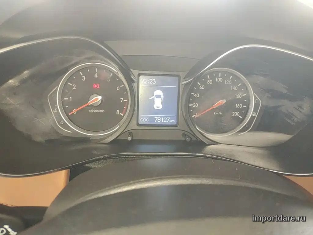 BAIC SENOVA X35 2018 — 78 100 км, коричневый-champagne, Китай — под ключ — фото 12