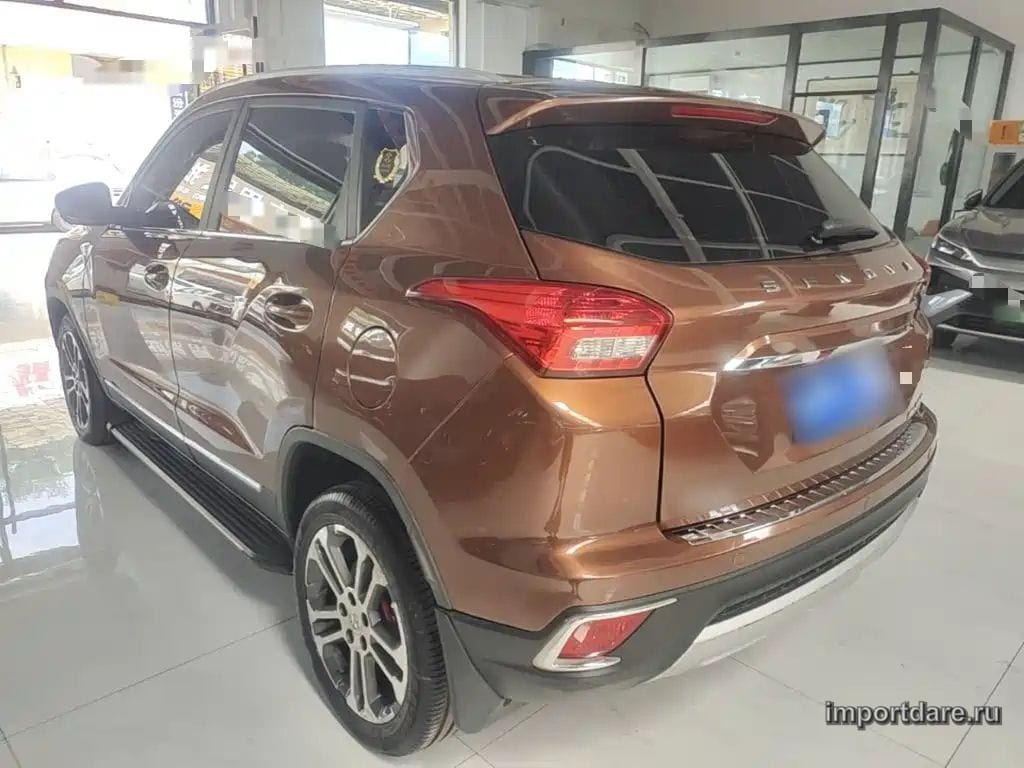 BAIC SENOVA X35 2018 — 78 100 км, коричневый-champagne, Китай — под ключ — фото 5