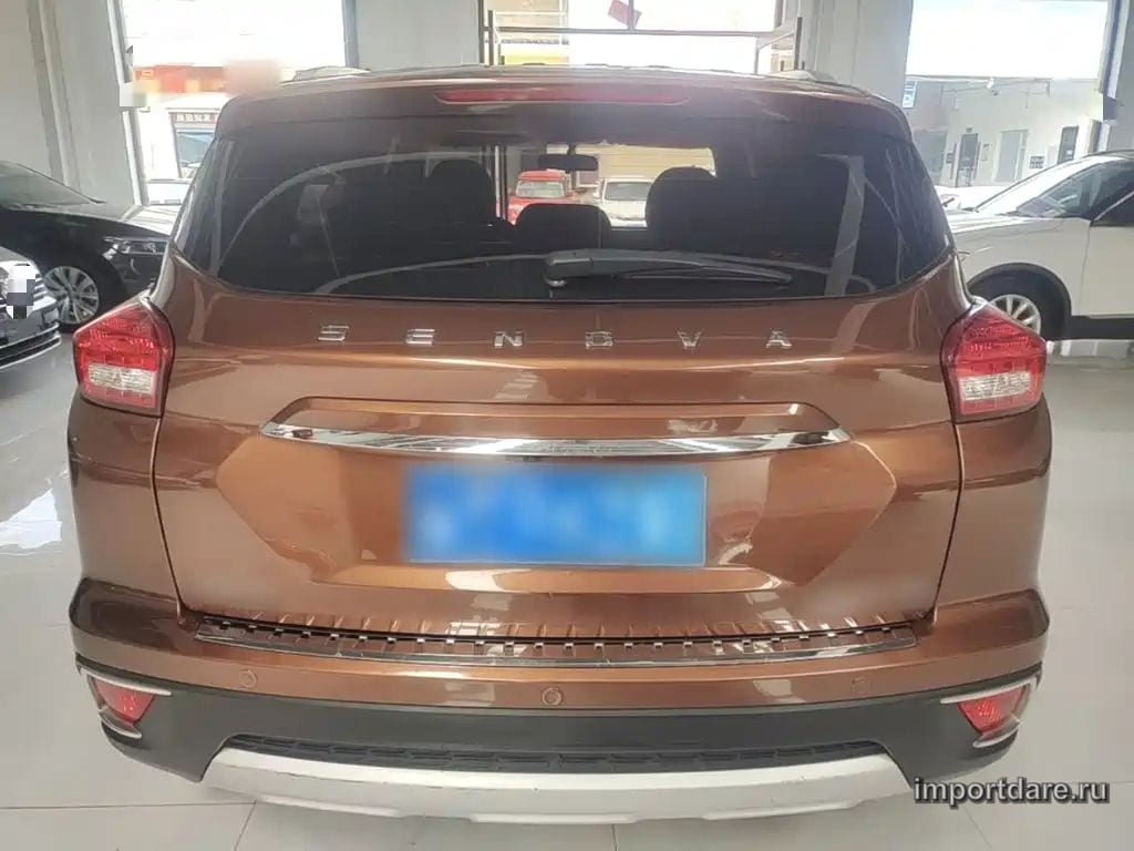 BAIC SENOVA X35 2018 — 78 100 км, коричневый-champagne, Китай — под ключ — фото 6