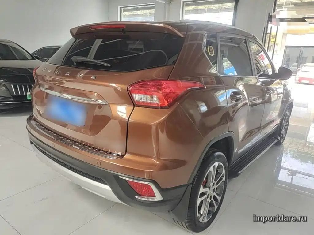 BAIC SENOVA X35 2018 — 78 100 км, коричневый-champagne, Китай — под ключ — фото 7