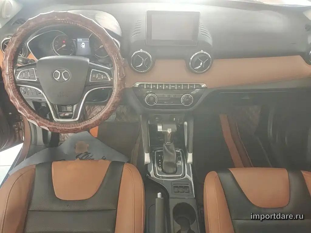 BAIC SENOVA X35 2018 — 78 100 км, коричневый-champagne, Китай — под ключ — фото 10