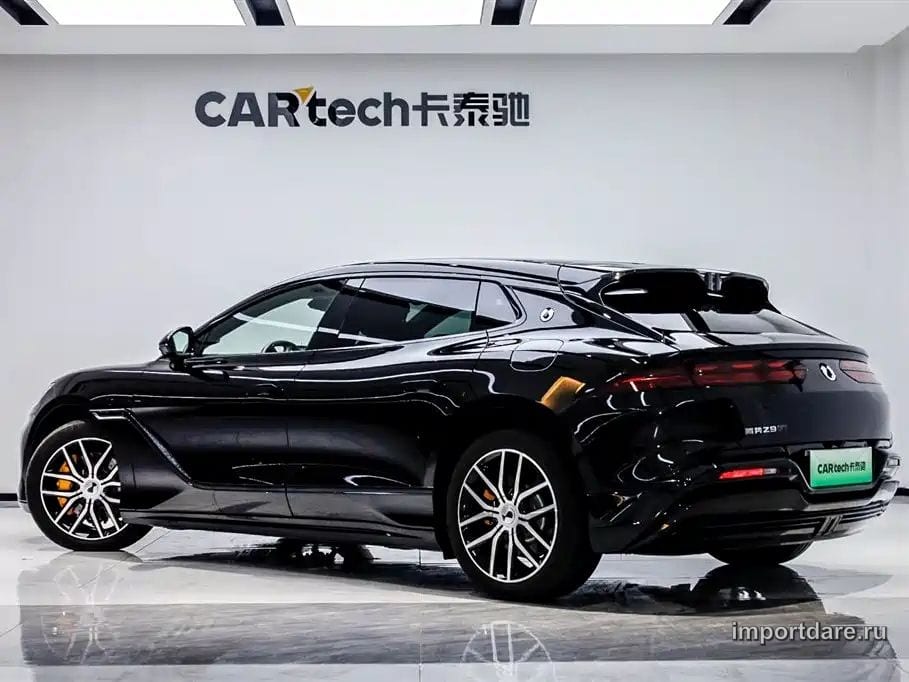 DENZA Z9GT 2024 — 11 800 км, чёрный, Китай — под ключ — фото 4