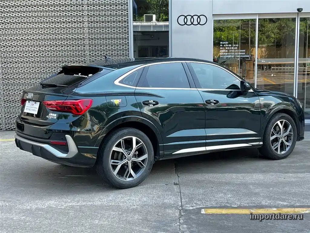 AUDI Q3 SPORTBACK 2021 — 52 200 км, зелёный, Китай — под ключ — фото 4