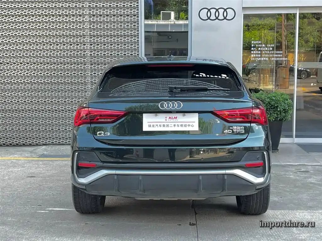 AUDI Q3 SPORTBACK 2021 — 52 200 км, зелёный, Китай — под ключ — фото 5