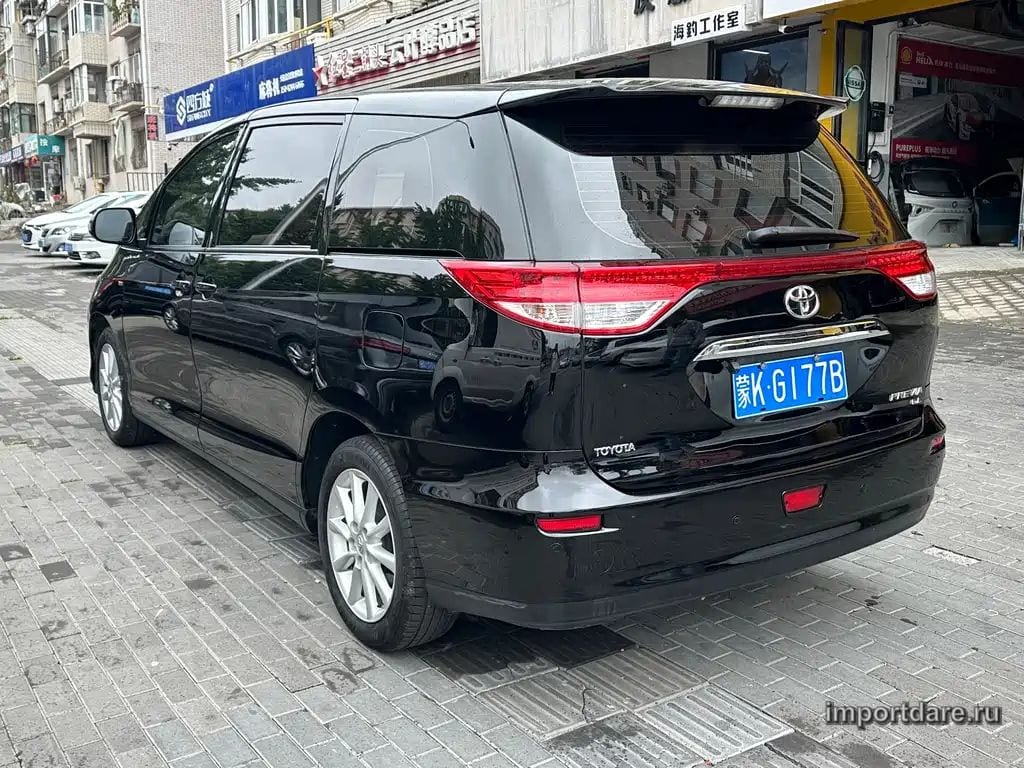 TOYOTA PREVIA 2018 — 138 000 км, чёрный, Китай — под ключ — фото 4