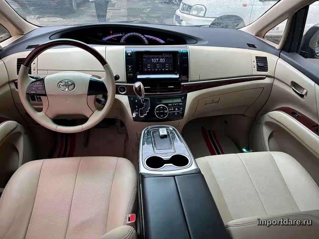 TOYOTA PREVIA 2018 — 138 000 км, чёрный, Китай — под ключ — фото 7
