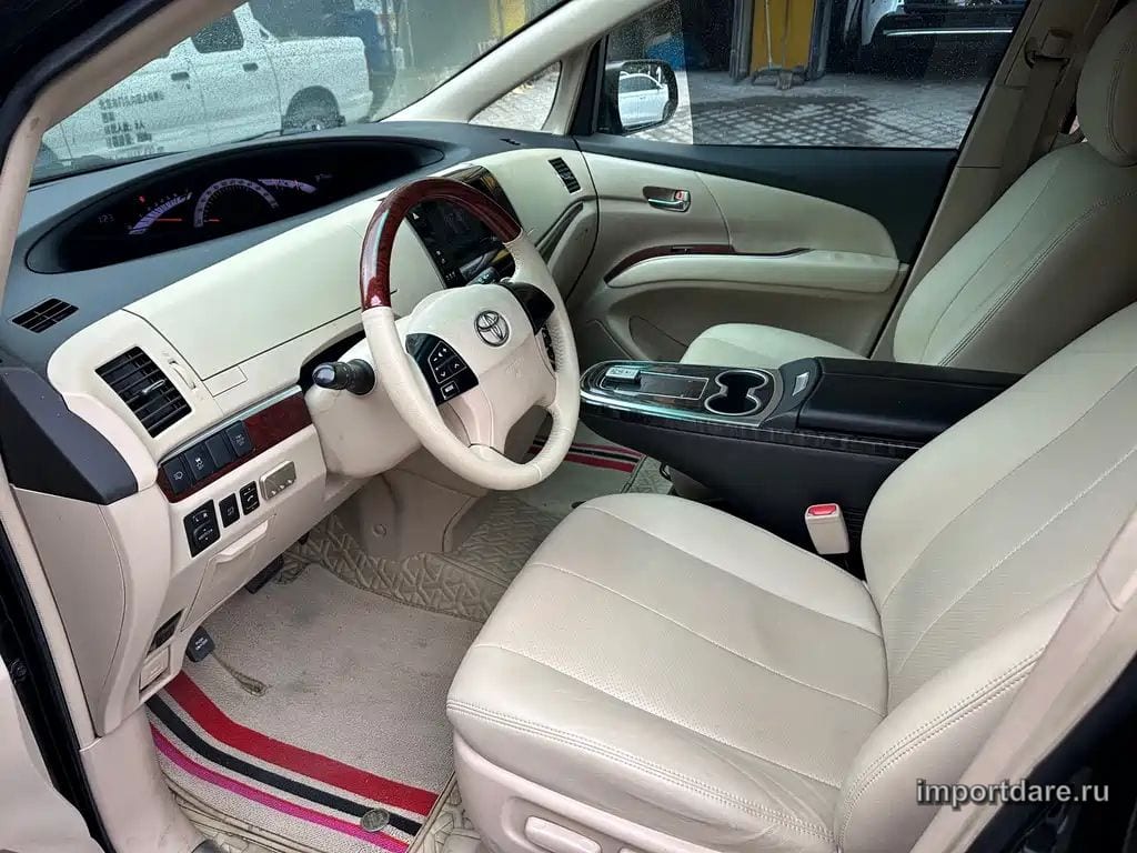 TOYOTA PREVIA 2018 — 138 000 км, чёрный, Китай — под ключ — фото 8