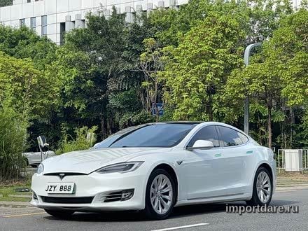 TESLA MODEL S 2017 — 136 000 км, Китай — под ключ — фото 1