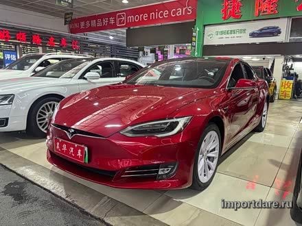TESLA MODEL S 2017 — 110 000 км, Китай — под ключ — фото 1