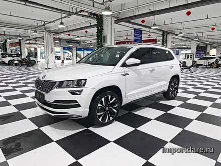 SKODA KAROQ 2022 — 56 900 км, Китай — под ключ — фото 1