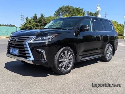 LEXUS LX 2016 — 100 000 км, Китай — под ключ — фото 1