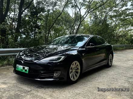 TESLA MODEL S 2017 — 100 000 км, Китай — под ключ — фото 1