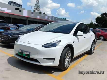 TESLA MODEL Y 2022 — 36 000 км, Китай — под ключ — фото 1