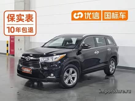 TOYOTA HIGHLANDER 2015 — 86 400 км, Китай — под ключ — фото 1