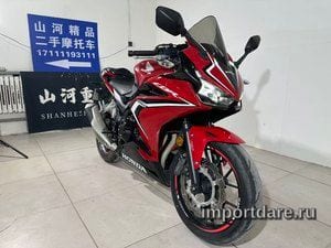 HONDA CBR400R — 20 000 км, Китай — под ключ — фото 1