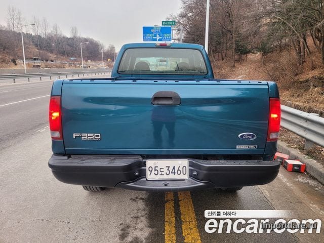 FORD F350 2002 — 170 300 км, тёмно-зелёный, Корея — под ключ — фото 4