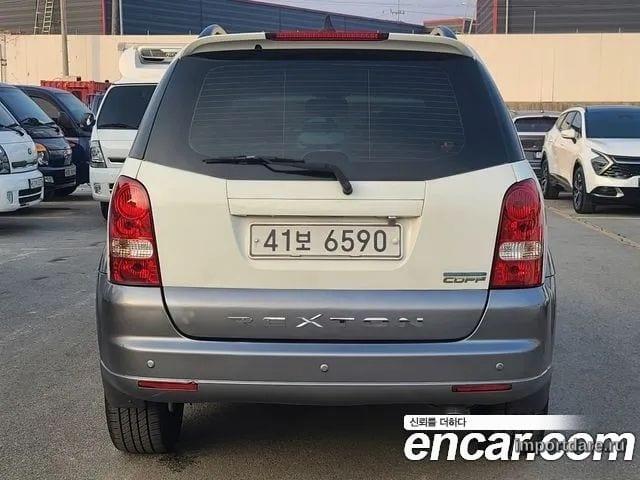 KGM SUPER REXTON 2011 — 148 000 км, белый, Корея — под ключ — фото 3