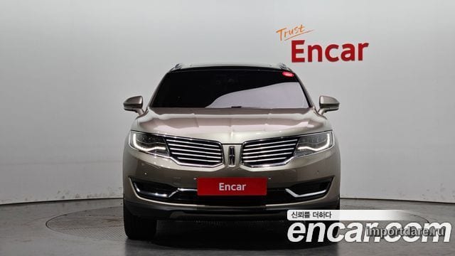 LINCOLN MKX 2018 — 153 703 км, золотистый, Корея — под ключ — фото 3