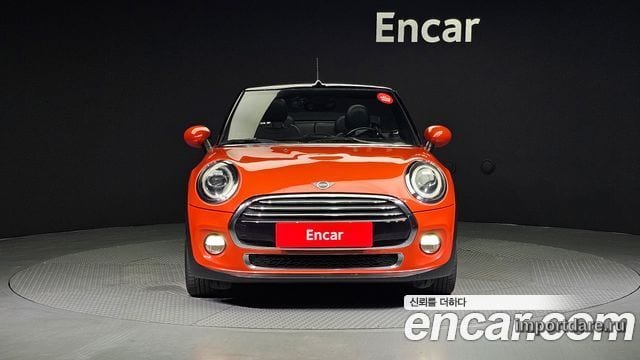 MINI COOPER CONVERTIBLE 2019 — 145 341 км, красный, Корея — под ключ — фото 3