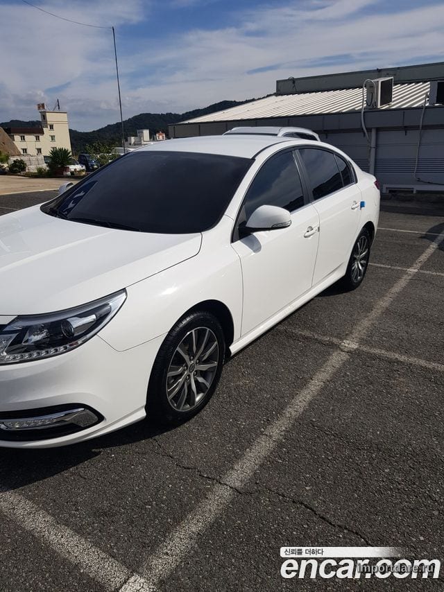 RENAULT KOREA SM5 NOVA 2019 — 103 602 км, белый, Корея — под ключ — фото 3