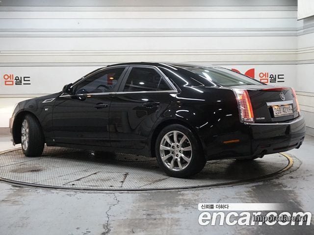 CADILLAC CTS 2009 — 150 000 км, чёрный, Корея — под ключ — фото 3