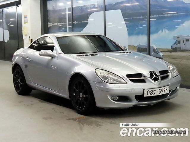 MERCEDES-BENZ SLK-CLASS 2006 — 100 779 км, серебристый, Корея — под ключ — фото 12