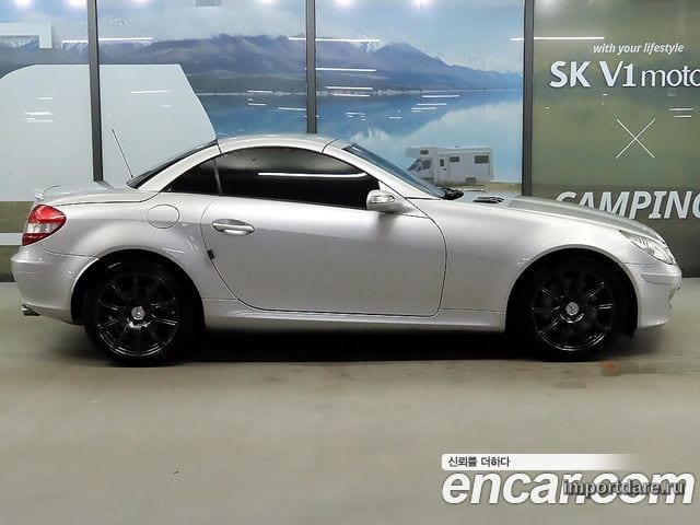 MERCEDES-BENZ SLK-CLASS 2006 — 100 779 км, серебристый, Корея — под ключ — фото 3