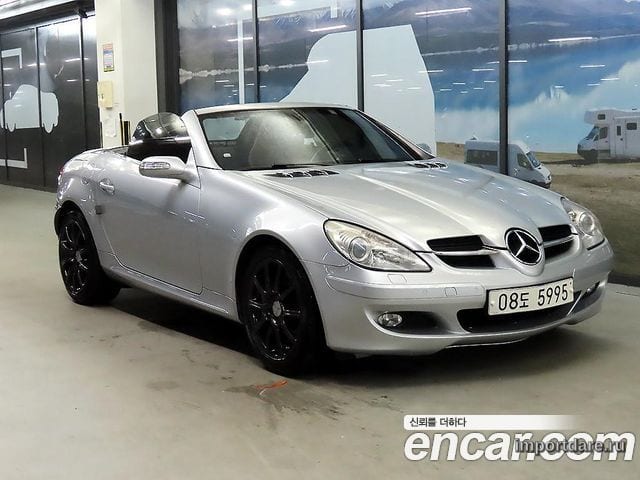 MERCEDES-BENZ SLK-CLASS 2006 — 100 779 км, серебристый, Корея — под ключ — фото 6