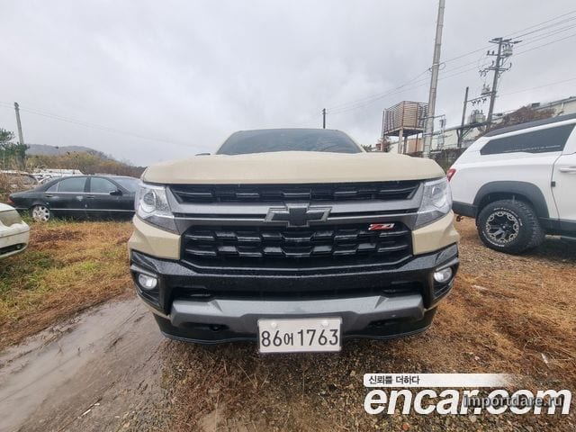 CHEVROLET REAL NEW COLORADO 2022 — 45 839 км, белый-перламутр, Корея — под ключ — фото 2