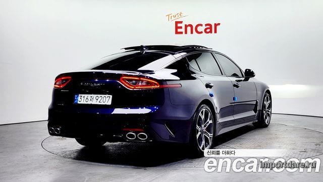 KIA STINGER 2018 — 72 100 км, Корея — под ключ — фото 2