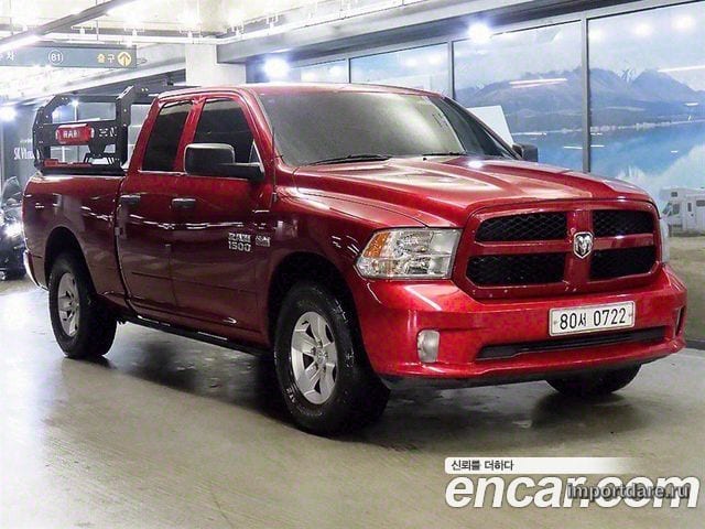 DODGE RAM PICKUP 2014 — 178 672 км, Корея — под ключ — фото 3